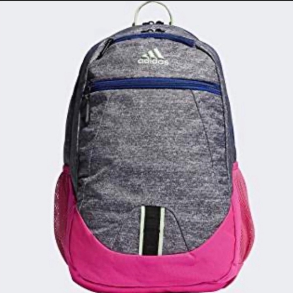 ADIDAS Foundation V Backpack in colors Pink,Grey,Blue and green!!